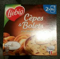 Soupe cèpes et bolets à la crème fraîche
