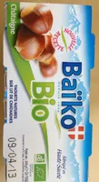 Baïko Yaourts natures sur lit de châtaignes