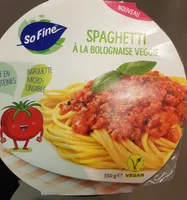 Spaghetti à la bolognaise veggie