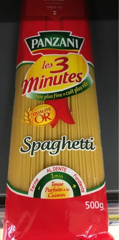 Spaghetti "les 3 minutes"
