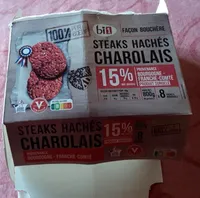 Steaks hachés charolais