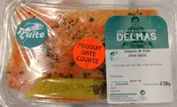 Carpaccio de truite citron basilic