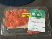 Lardons de saumon