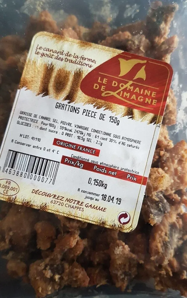 Grattons 150gr