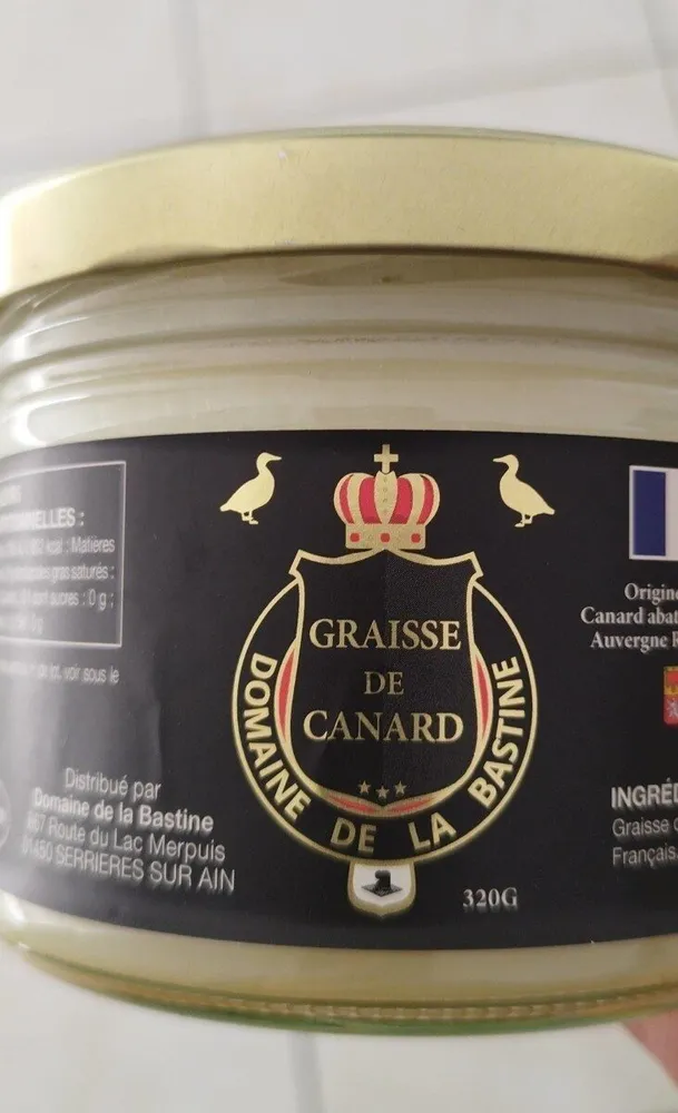 Graisse de canard