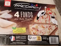 4 fonds de tarte flambée