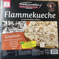 Flammekueche Gratinée - Tarte flambée Gratinée