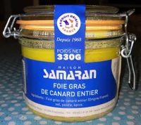 Foie gras de canard entier