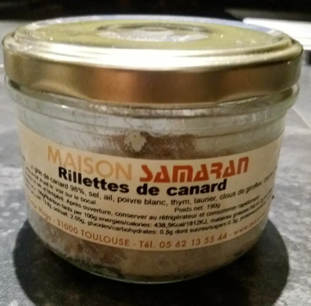 Rillettes de canard