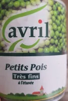 Petits pois très fins