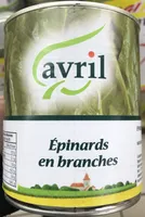 Épinards en branches