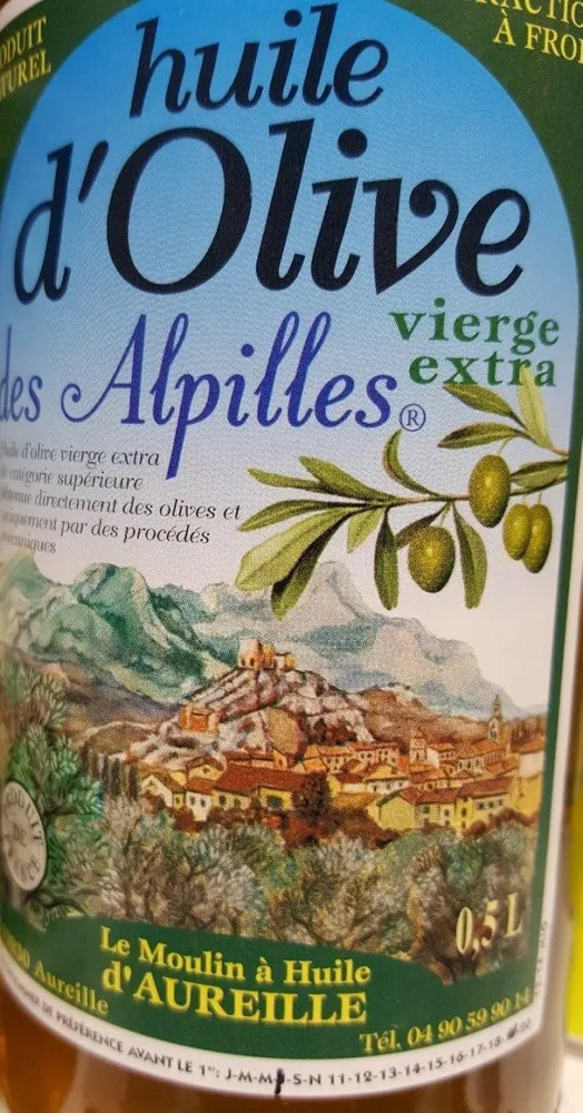 huile olive des Alpilles, vierge extra