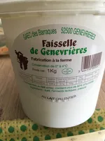 Faisselle de Genevrières