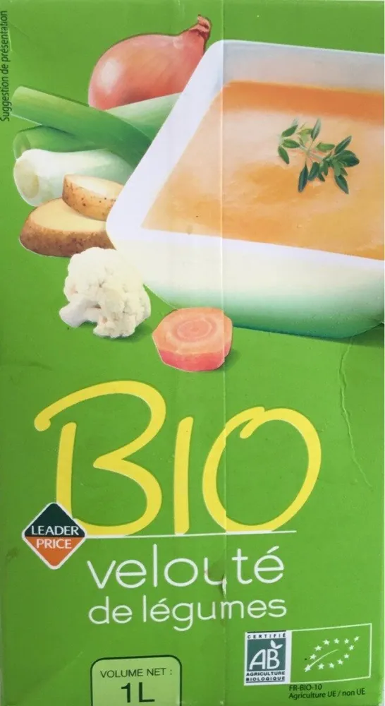 velouté de légumes bio