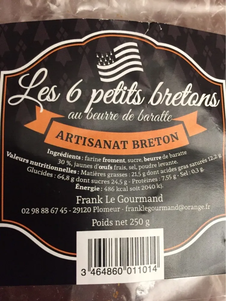 Les 6 petits palets bretons