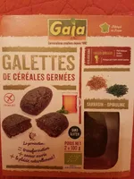 Galettes de céréales germées Sarrasin - Spiruline