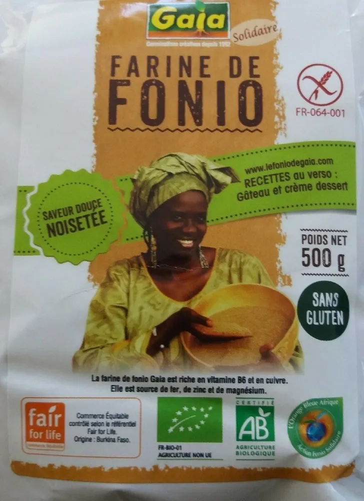 Farine de fonio
