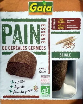 Pain essene de céréales germées