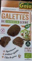 Galettes de sarrasin germé