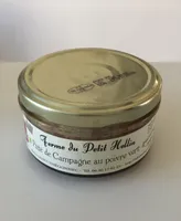 Pâté de campagne au poivre vert