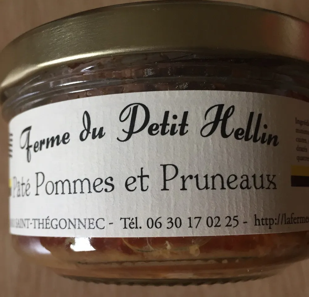 Pate pommes et pruneaux