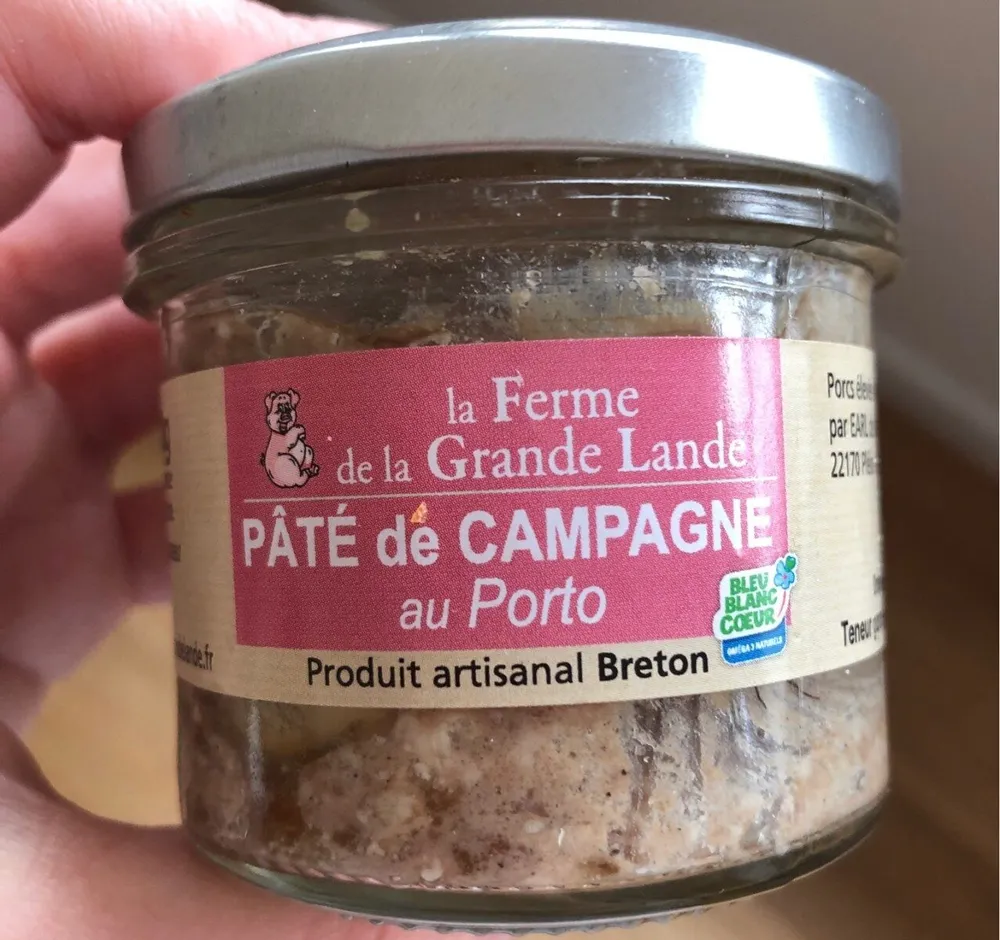 Pate de campagne au porto
