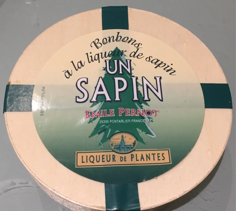 Bonbons à la liqueur de sapin