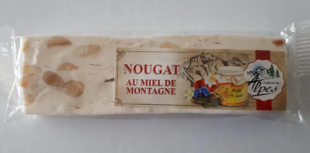 Nougat au miel de montagne