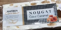 Nougat coeur caramel