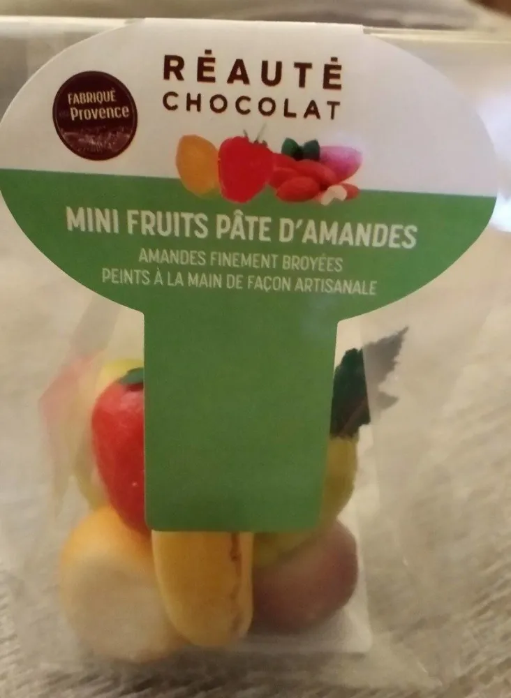 MINI FRUITS PATE D'AMANDES