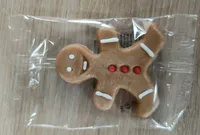 Bonhomme de Noël en pâte d'amande