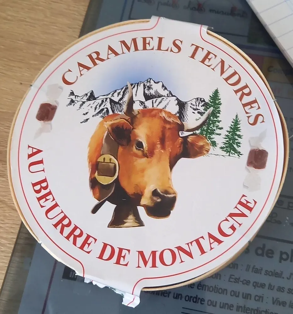 caramels tendres au beurre de montagne