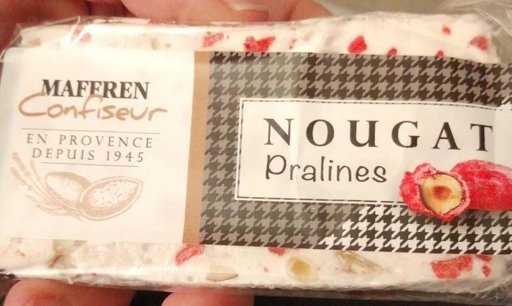 Nougat pralines