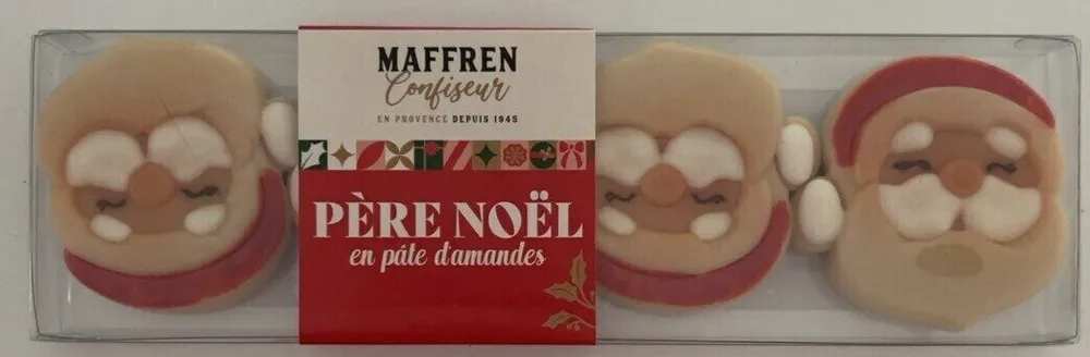 Père Noël en pâte d’amandes
