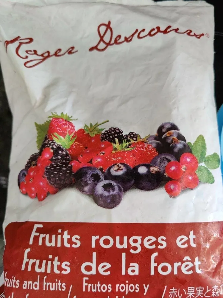 fruits rouges surgelés