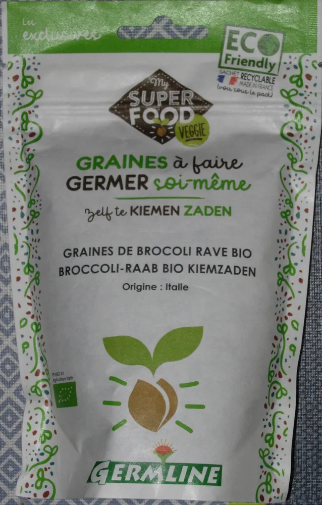 GRAINES DE BROCOLI RAVE BIO
