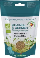 Graines à germer Alfalfa Radis Fenouil
