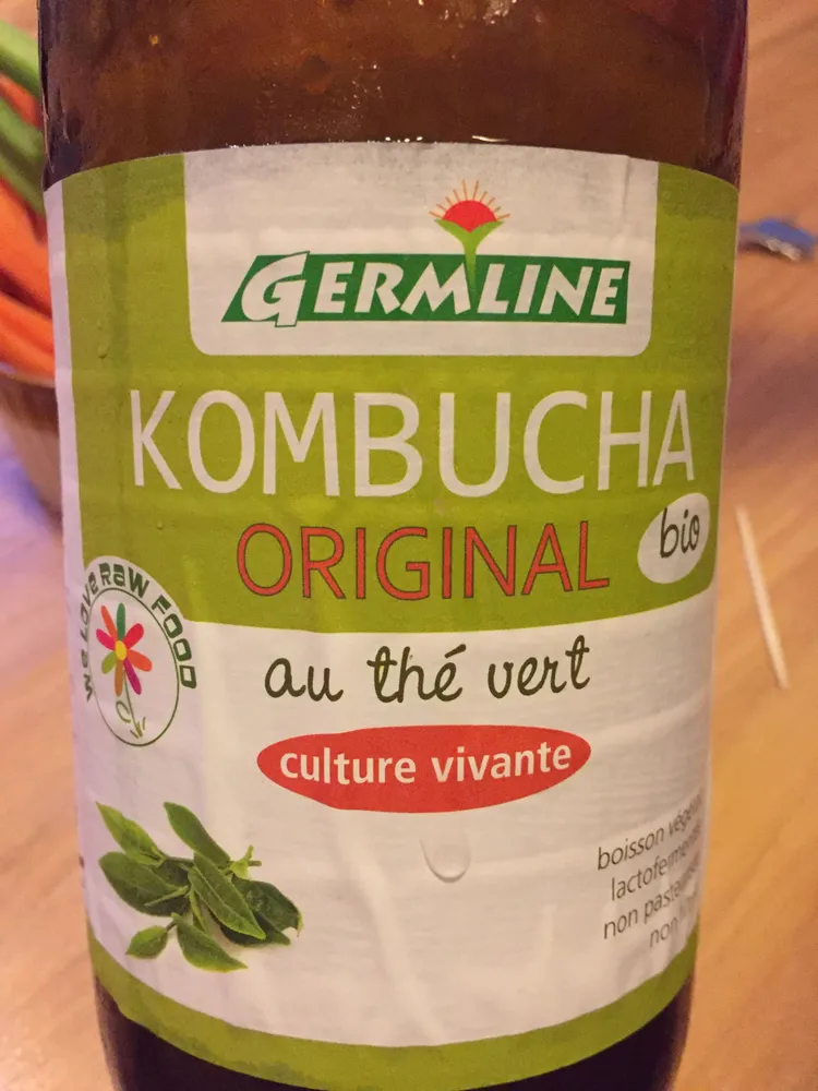 Kombucha original bio au thé vert