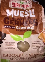 Muesli de céréales germés chocolat caramel