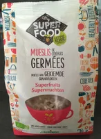 Muesli céréales germées superfruits