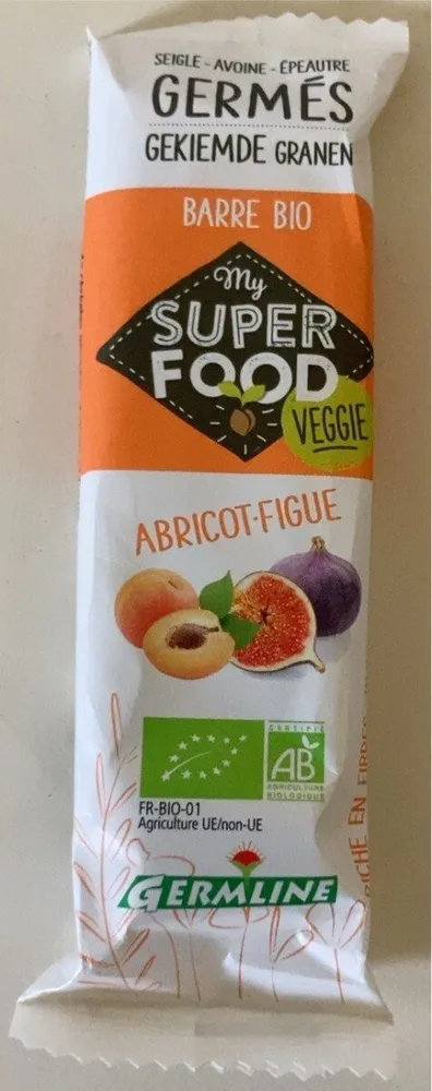 Barre bio My super food Abricot Figue