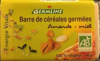 Barre de céréales germées Amande-Miel