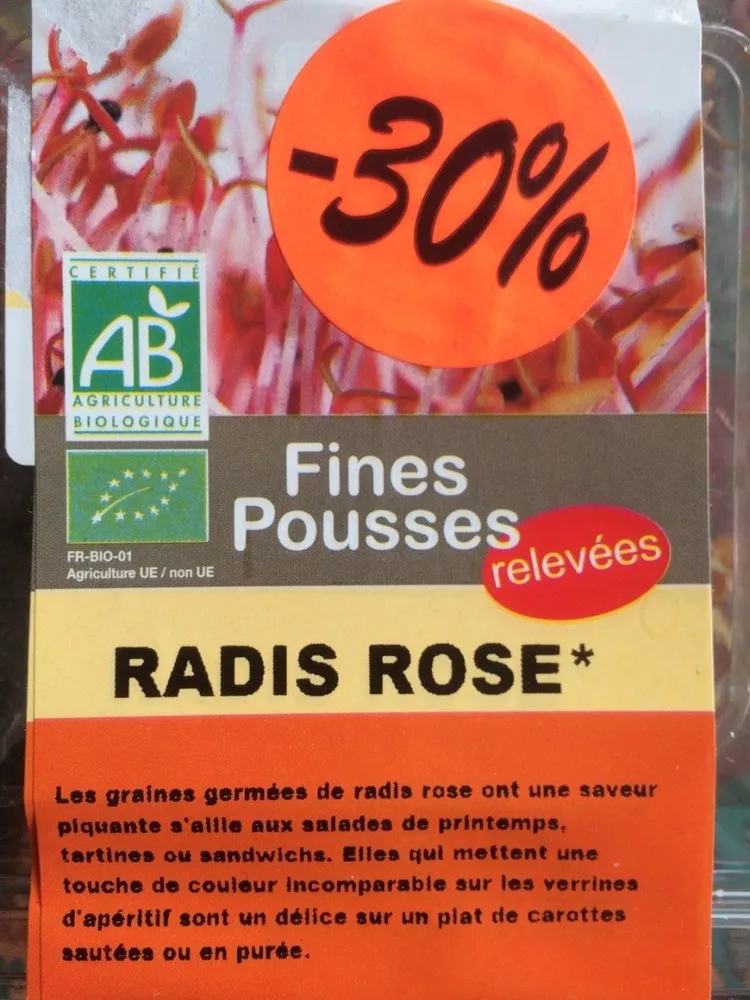 Fines pousses