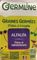 Graines germées alfalfa bio