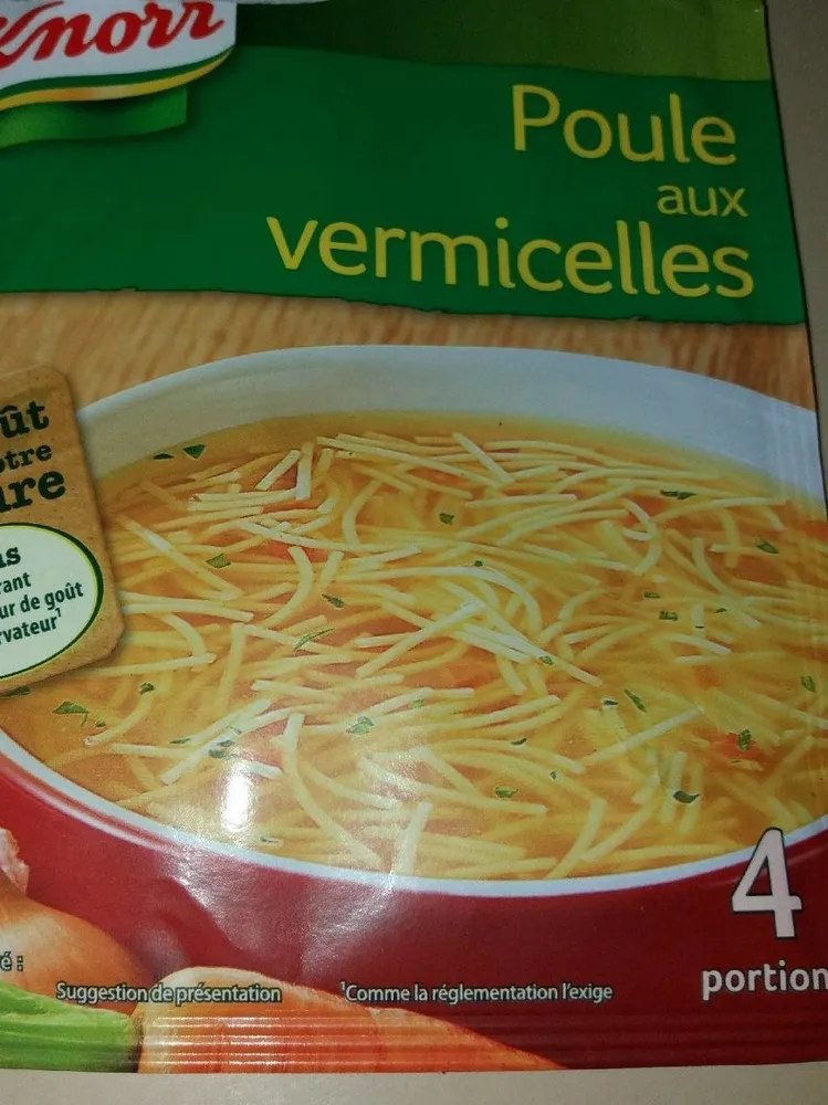 Poule aux vermicelles
