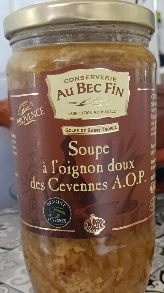 Soupe à l'oignon doux des Cévennes aop