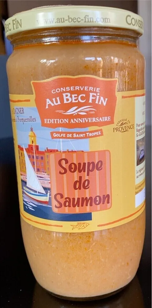 Soupe de saumon