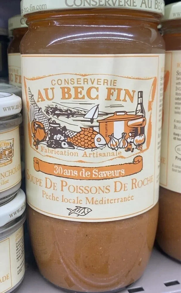 Soupe de poisson de roche