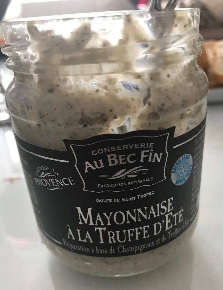 Mayonnaise a la truffe d ete