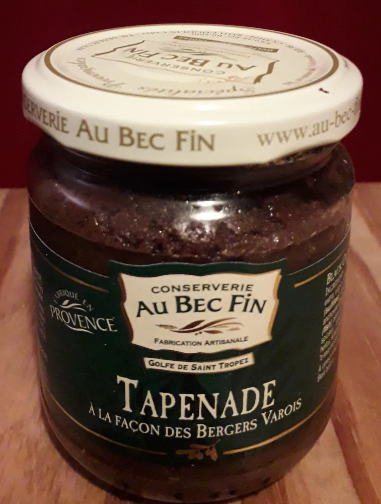 Tapenade noire facon des bergers Varois